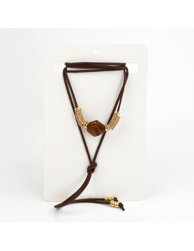 Collar de Gamuza - Acrylic Color