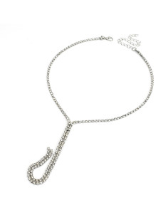 Collar de Cadena Glam Strass