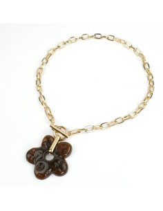Collar de Cadena New Trendy Flower