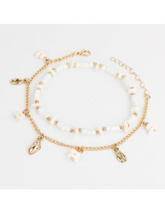 Set Tobilleras Coral Colors