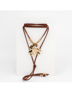 Collar De Gamuza - Sunflower Boho