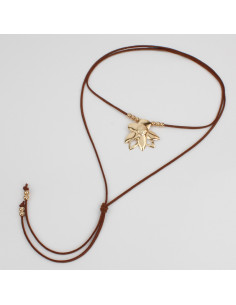 Collar De Gamuza - Sunflower Boho