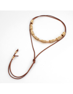 Collar de Gamuza Etnic Rings