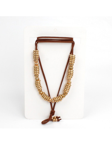 Collar de Gamuza Etnic Rings