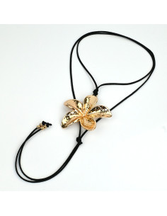 Collar de Gamuza - Flower XL