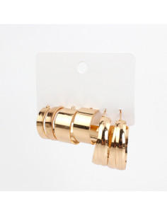 Set de Aros - Izzy Gold