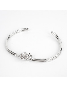 Brazalete de Metal - Knot Silver