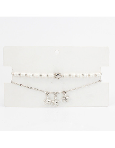 Set Tobilleras Marine Colors