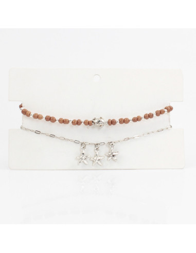 Set Tobilleras Marine Colors