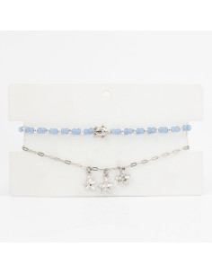 Set Tobilleras Marine Colors