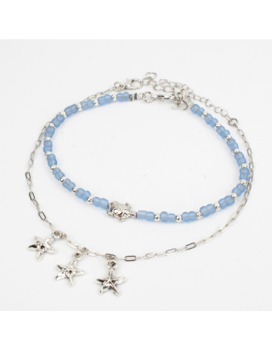 Set Tobilleras Marine Colors