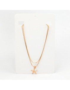 Collar de Cadenas Pearls Gold