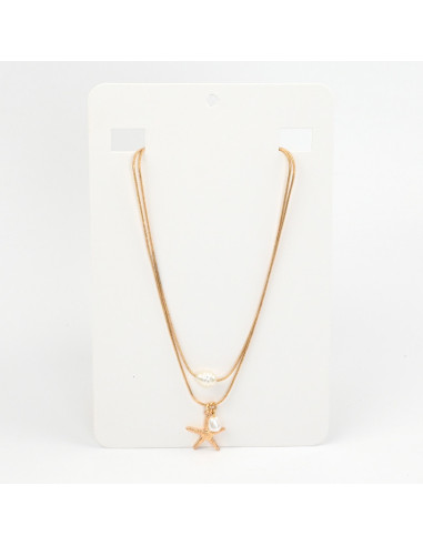 Collar de Cadenas Pearls Gold