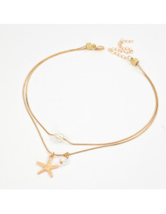 Collar de Cadenas Pearls Gold