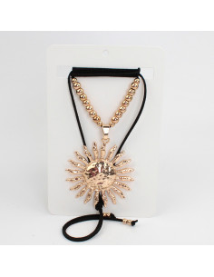 Collar de Gamuza Big Sun Gold
