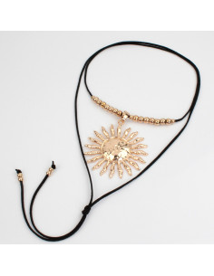 Collar de Gamuza Big Sun Gold