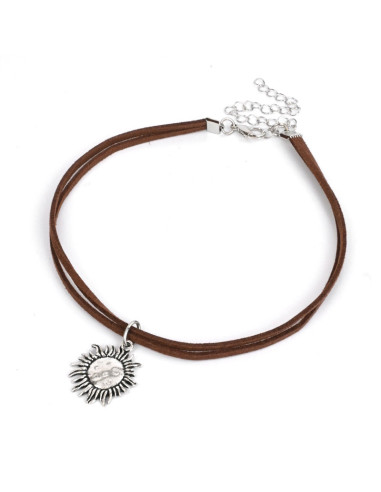Choker de Gamuza Sunflower