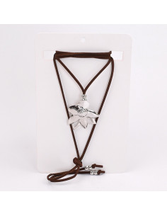 Collar de Gamuza Boho Sunflower