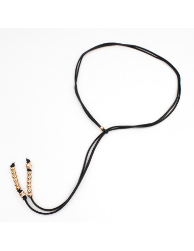 Collar Corbatero de Gamuza Classic Suede