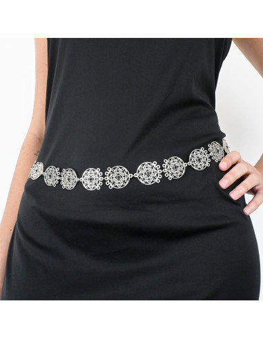 Cinturón de Cadena Boho Coin