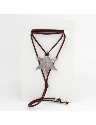 Collar de Gamuza Big Star