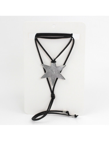 Collar de Gamuza Big Star