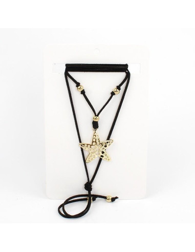 Collar de Gamuza Fishy Star
