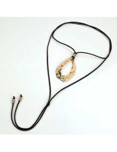 Collar de Gamuza Folding Oval