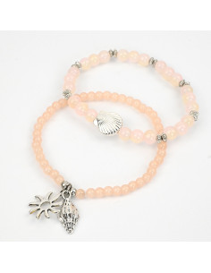 Set de Pulseras Shell Summer