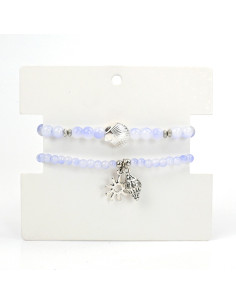 Set de Pulseras Shell Summer