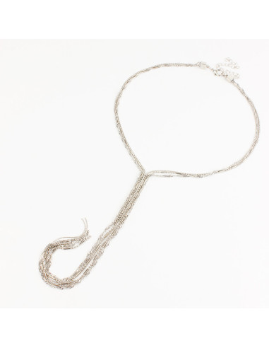 Collar Corbatero Night Silver
