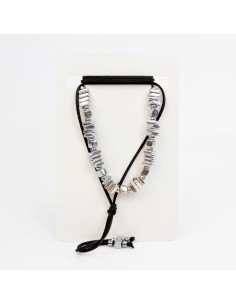 Collar de Gamuza New Geometric