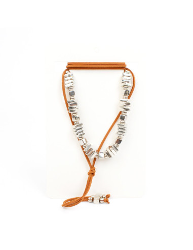 Collar de Gamuza New Geometric