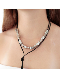 Collar de Gamuza New Geometric