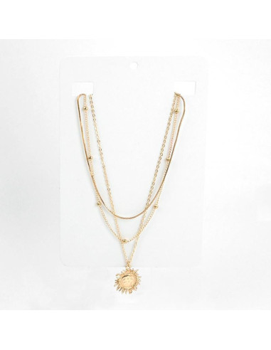 Collar de Cadenas Sunflower Gold