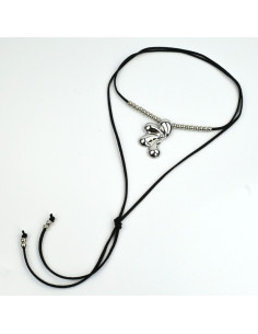 Collar de Gamuza Medium Flower