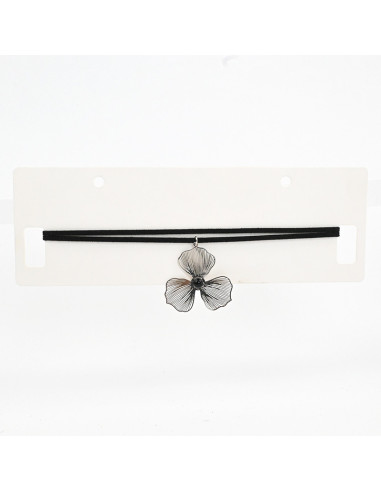 Choker de Gamuza Feel Soleil Flower