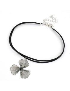 Choker de Gamuza Feel Soleil Flower