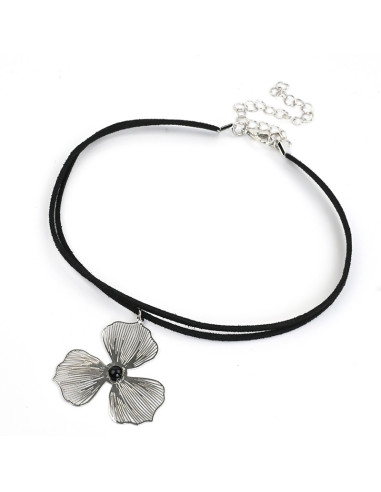 Choker de Gamuza Feel Soleil Flower