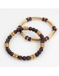 Pulsera Elástica Trendy Golden