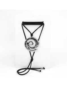 Collar Silver Spiral | Venta mayorista – Infinita