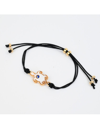 Pulsera de Hilo Nacar Turtle