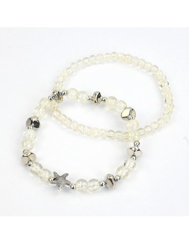 Set Pulseras Cute Sea Star