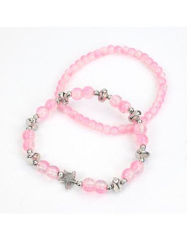 Set Pulseras Cute Sea Star