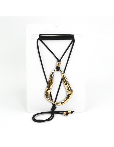 Collar de Gamuza Organic Gold