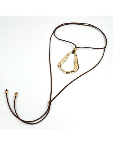 Collar de Gamuza Organic Gold