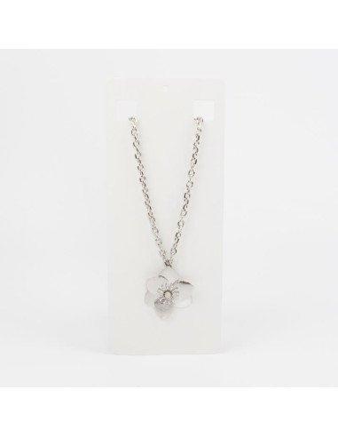 Collar Flower Silver