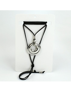Collar de Gamuza Two Circles