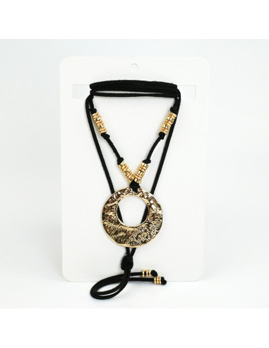 Collar Textured Circle | Venta mayorista – Infinita