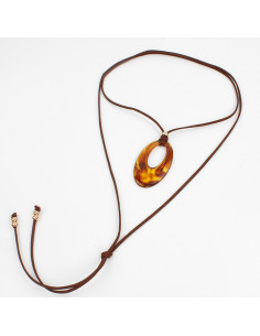 Collar Caramel Oval | Venta mayorista – Infinita